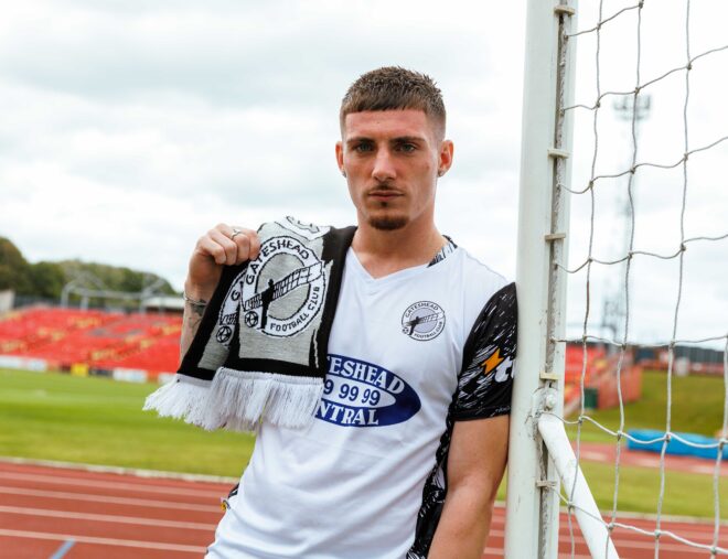 Ethan Fitzhugh joins Gateshead FC