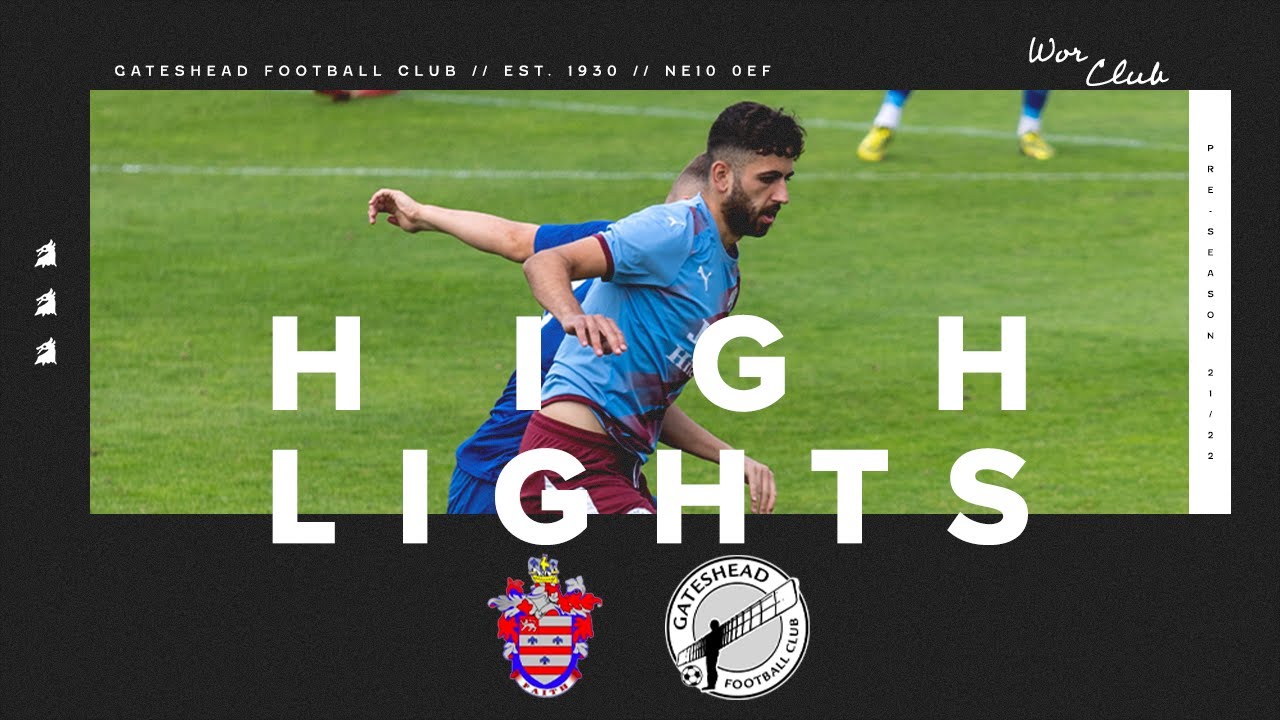 Billingham Town 0-2 Gateshead FC