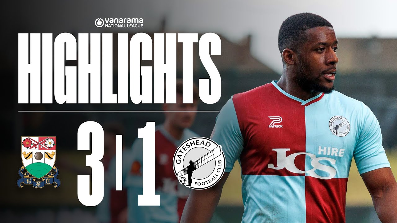 Gateshead defeated by National League leaders | Barnet 3-1 Gateshead | HIGHLIGHTS
