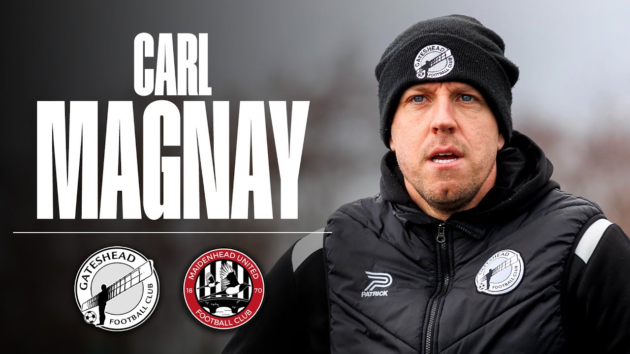 💬 “Three points are paramount” | Carl Magnay pre-Maidenhead Utd (H) | INTERVIEW