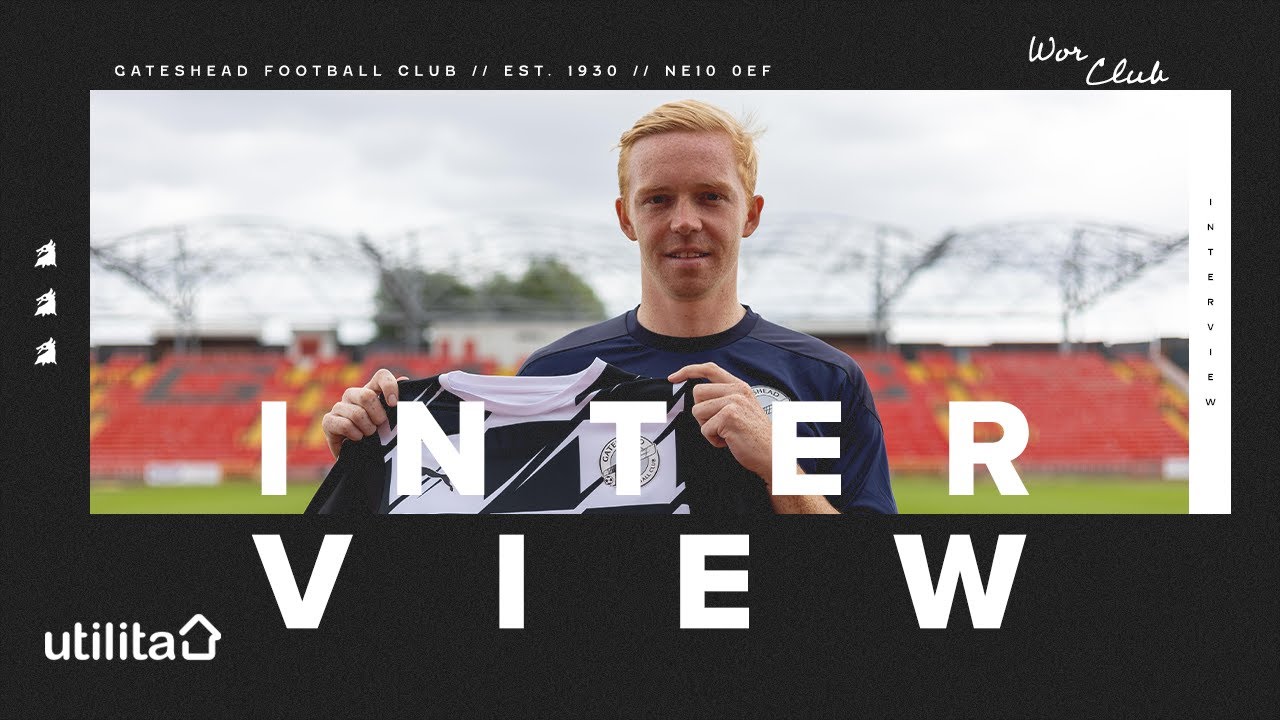 INTERVIEW | Luke Williams on joining Gateshead