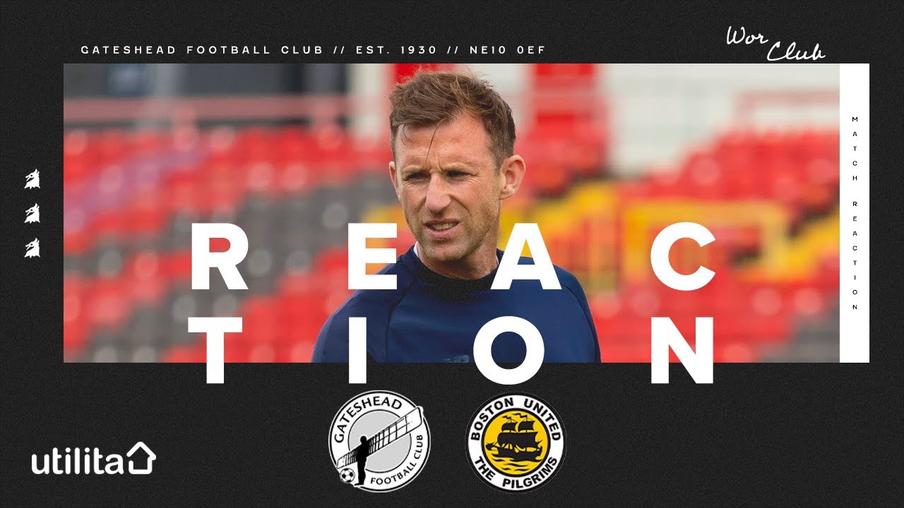 UTILITA REACTION | Williamson post Boston United win