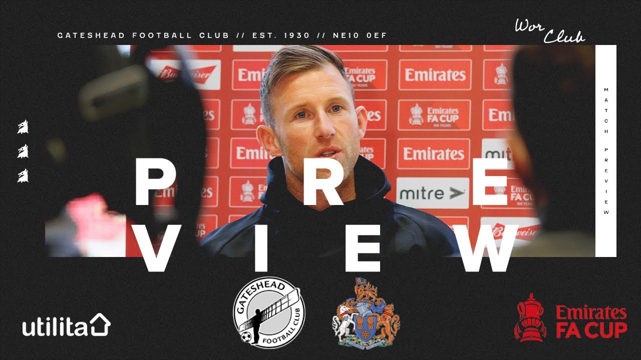 UTILITA PREVIEW | Williamson on Emirates FA Cup first round