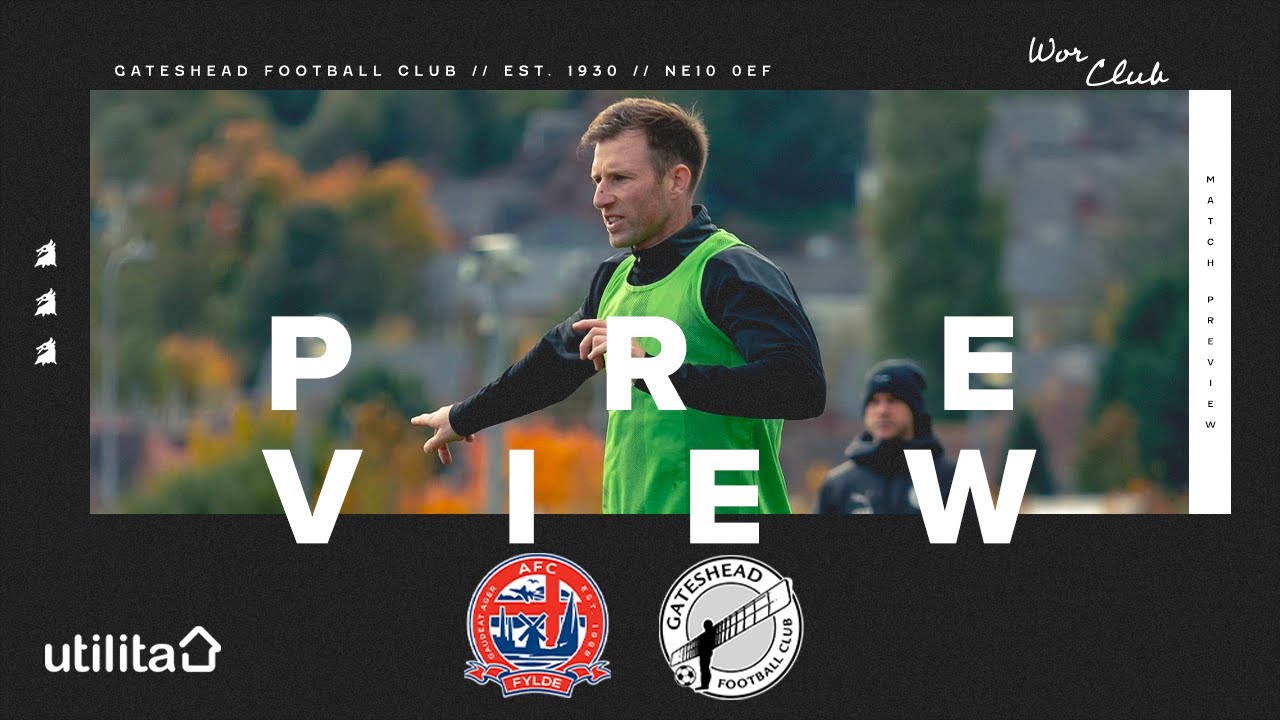 UTILITA PREVIEW | Williamson on AFC Fylde trip