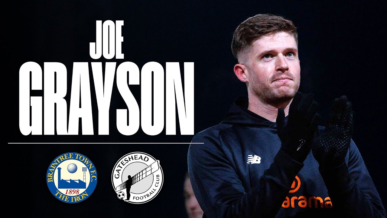 💬 “I didn’t even dream of getting a goal!” | Joe Grayson on Braintree (A) draw | POST-MATCH