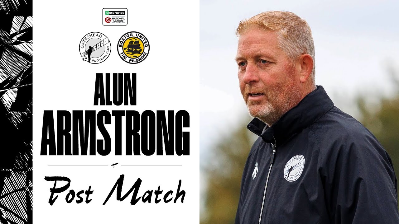 💬 “Never experienced anything like it” | Alun Armstrong on Boston (H) | POST-MATCH