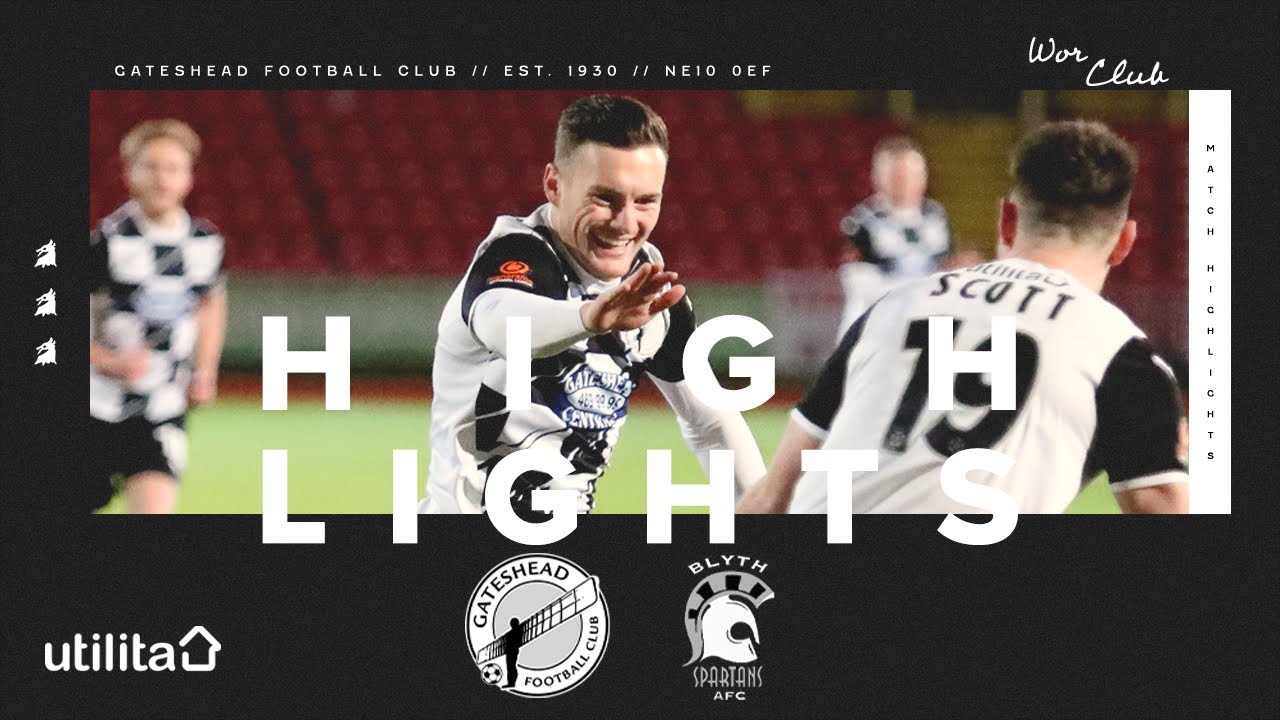 Gateshead re-take top spot with derby win | Gateshead 3-0 Blyth Spartans | HIGHLIGHTS