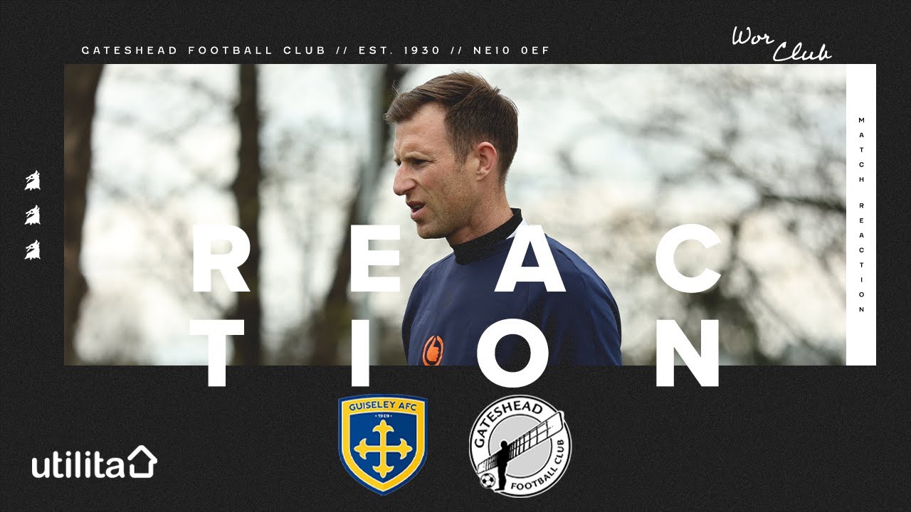 “Our application never changed” | Williamson on Guiseley win | UTILITA REACTION