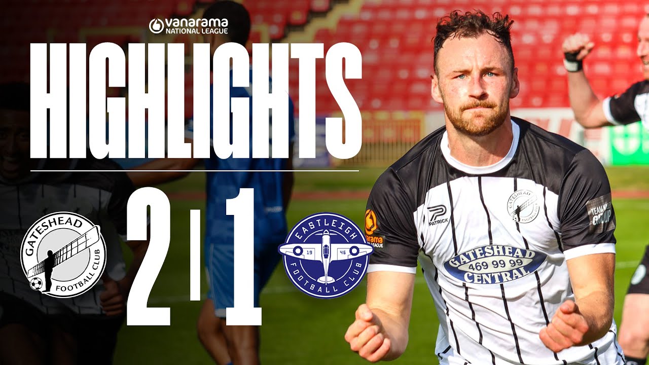 Ten-man Heed go top with injury time winner! 🤯 | Gateshead 2-1 Eastleigh | HIGHLIGHTS