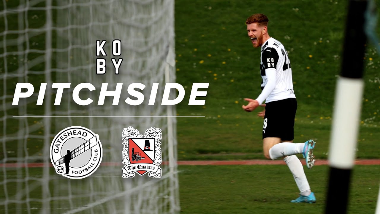 SCENES as Gateshead go top by four points | Gateshead 4-2 Darlington | KING KOBY PITCHSIDE