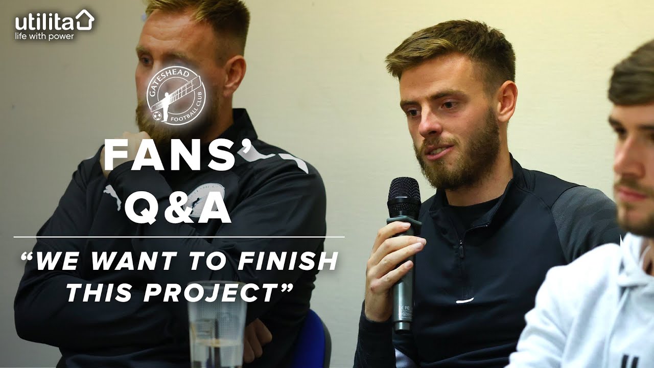 “We started a project we want to finish” | Gateshead Soul’s Player & Manager Q&A | HIGHLIGHTS