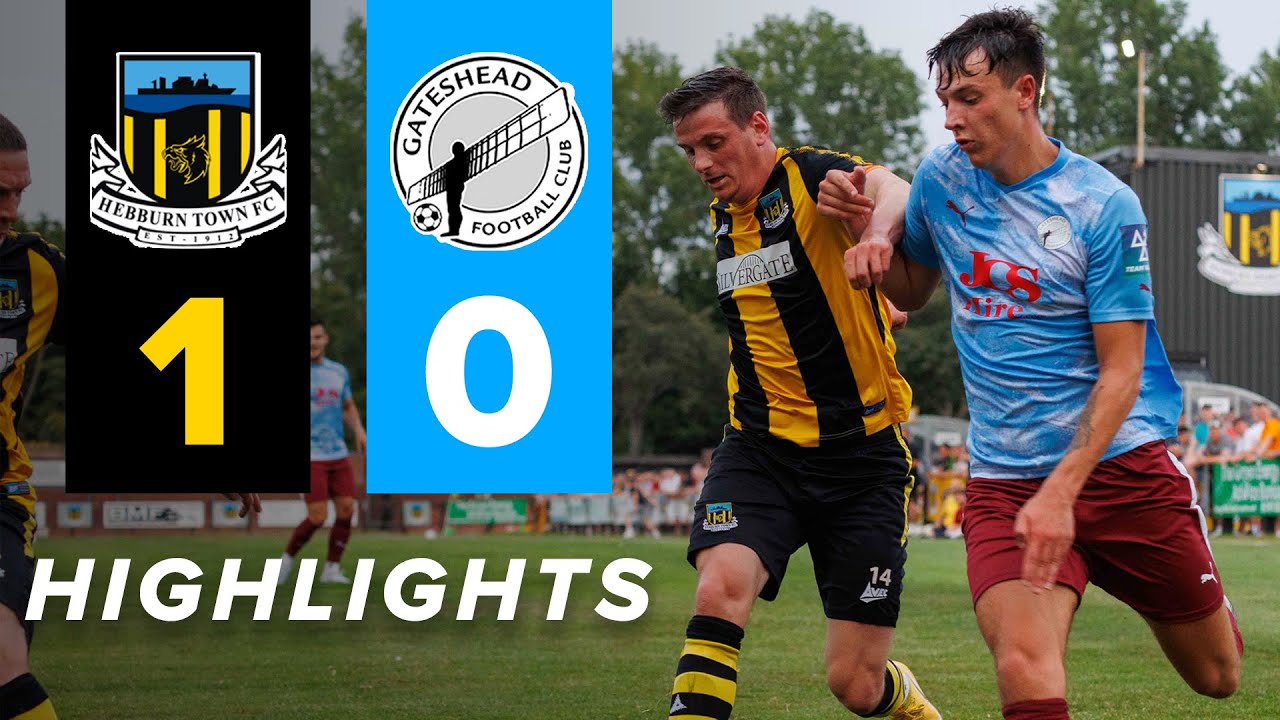 Heed narrowly defeated in local friendly | Hebburn Town 1-0 Gateshead | HIGHLIGHTS